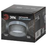 Встраиваемый светильник под лампу GX53 ЭРА DK97 CH/BK хром черный