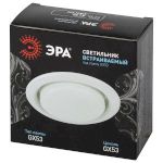 Встраиваемый светильник под лампу GX53 ЭРА KL35 SWH (k) белый матовый
