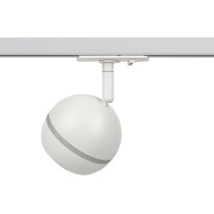 Трековый светильник однофазный ЭРА TR47 - GX53 WH под лампу GX53 белый