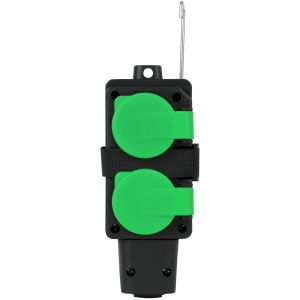 Удлинитель силовой ЭРА GREEN LINE UDL-KG-2x2,5m-10m-IP44 с крышками 4 розетки 10м КГ 2x2.5мм2 IP44 Удлинитель силовой ЭРА GREEN LINE UDL-KG-2x2,5m-10m-IP44 с крышками 4 розетки 10м КГ 2x2.5мм2 IP44