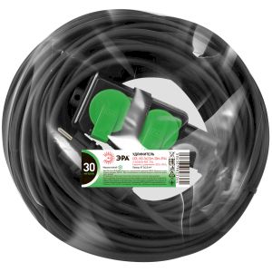 Удлинитель силовой ЭРА GREEN LINE UDL-KG-3x2,5m-30m-IP44 с крышками с заземлением 4 розетки 30м КГ 3x2.5мм2 IP44 Удлинитель силовой ЭРА GREEN LINE UDL-KG-3x2,5m-30m-IP44 с крышками с заземлением 4 розетки 30м КГ 3x2.5мм2 IP44