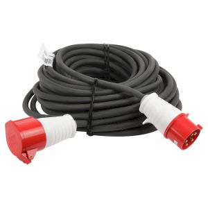 Удлинитель силовой ЭРА IND380-U-1e-5x4-30m-IP44 на 380В в бухте 1 розетка CEE 5P 30м КГ 5х4 32A IP44