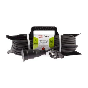 Удлинитель силовой ЭРА UFx-1e-3x1,5-20m-IP44(KG) на рамке с заземлением 1 розетка 20 м КГ 3х1,5мм2 Удлинитель силовой ЭРА UFx-1e-3x1,5-20m-IP44(KG) на рамке с заземлением 1 розетка 20 м КГ 3х1,5мм2