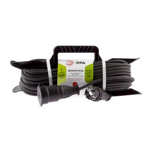 Удлинитель силовой ЭРА  UFx-1e-3x2,5-30m-IP44(KG) на рамке с заземлением 1 розетка 30 м КГ 3х2,5мм2
