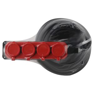 Удлинитель силовой ЭРА UK-4e-3x1,5-20m-IP44(KG) с заземлением 4 розетки каучук 20м КГ 3х1,5мм2 IP44 Удлинитель силовой ЭРА UK-4e-3x1,5-20m-IP44(KG) с заземлением 4 розетки каучук 20м КГ 3х1,5мм2 IP44