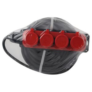 Удлинитель силовой ЭРА UK-4e-3x1,5-30m-IP44(KG) с заземлением 4 розетки каучук 30м КГ 3х1,5мм2 IP44 Удлинитель силовой ЭРА UK-4e-3x1,5-30m-IP44(KG) с заземлением 4 розетки каучук 30м КГ 3х1,5мм2 IP44