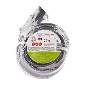 Удлинитель силовой ЭРА UPx-1e-3x1,5-20m-IP44(KG) в бухте с заземлением 1 розетка 20 м КГ 3х1,5мм2 Удлинитель силовой ЭРА UPx-1e-3x1,5-20m-IP44(KG) в бухте с заземлением 1 розетка 20 м КГ 3х1,5мм2