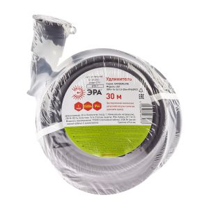 Удлинитель силовой ЭРА  UPx-1e-3x1,5-30m-IP44(KG) в бухте с заземлением 1 розетка 30м КГ 3х1,5мм2