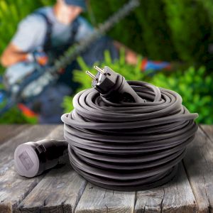 Удлинитель силовой ЭРА  UPx-1e-3x1,5-40m-IP44(KG) в бухте с заземлением 1 розетка 40 м КГ 3х1,5мм2