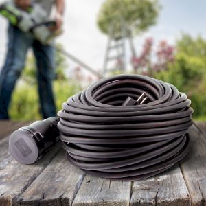 Удлинитель силовой ЭРА UPx-1e-3x2,5-20m-IP44(KG) в бухте с заземлением 1 розетка 20 м КГ 3х2,5мм2 Удлинитель силовой ЭРА UPx-1e-3x2,5-20m-IP44(KG) в бухте с заземлением 1 розетка 20 м КГ 3х2,5мм2