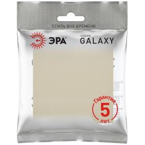 Выключатель ЭРА Galaxy 15-1101-04 10АХ-250В IP20 шампань