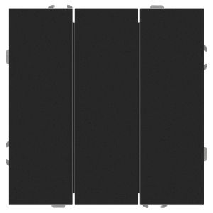 Выключатель ЭРА Galaxy 15-1107-05 тройной 10АХ-250В IP20 антрацит