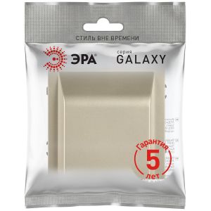 Вывод кабеля ЭРА Galaxy 15-6001-04 шампань