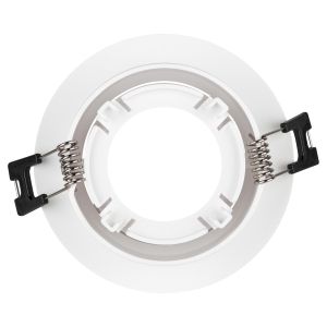 Встраиваемый светильник декоративный ЭРА KL90 WH MR16/GU5.3 белый, пластиковый Встраиваемый светильник декоративный ЭРА KL90 WH MR16/GU5.3 белый, пластиковый