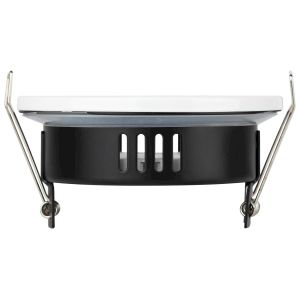 Встраиваемый светильник влагозащищенный ЭРА KL95 WH GX53 IP44 белый